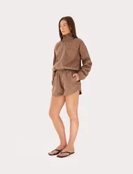 Polka Dot Shorts Brown female