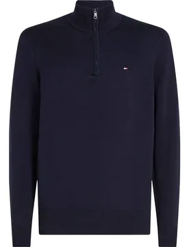 Pull à Demi-zip Essential Desert Sky L - Tommy hilfiger - FashionsVida