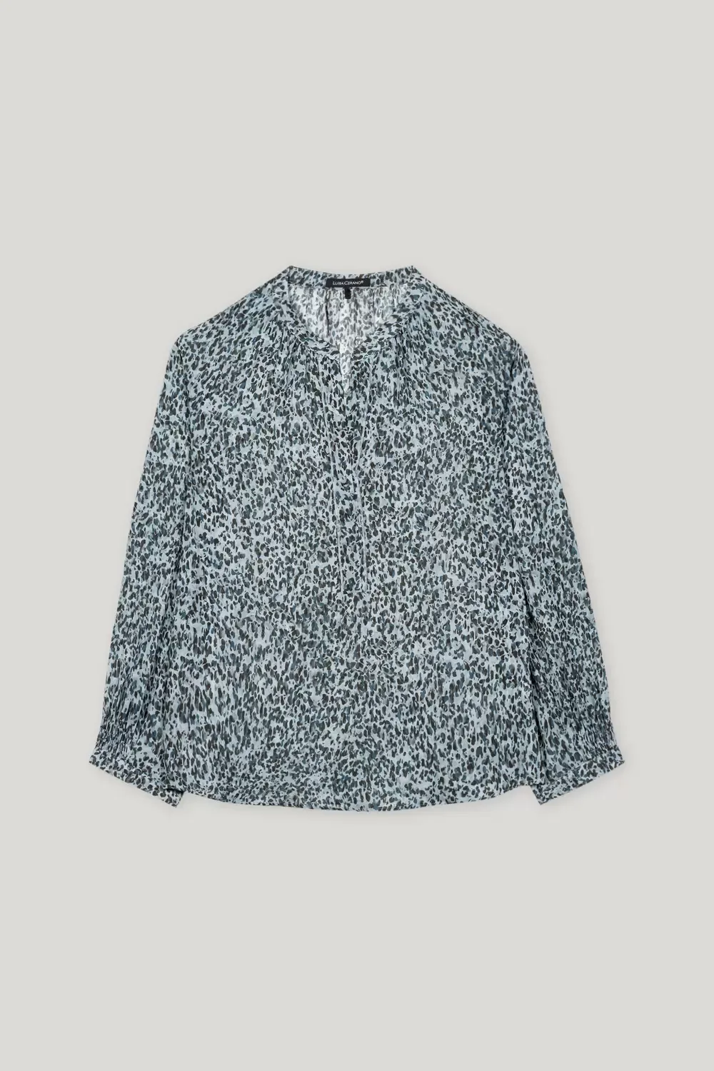Bluse mit Animal-Print female - 42 - FashionsVida