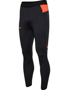 Pantalon De Survêtement Blaze Pro Training Black / Orange S Homme - Hummel - FashionsVida