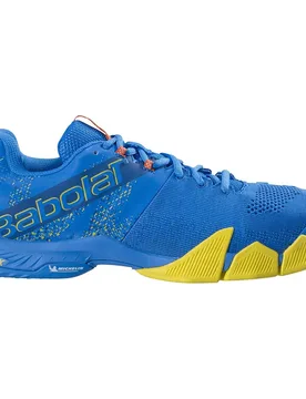 Movea Padel Shoes FrenchBlue / Vibrant Yellow UK 8 - Babolat - FashionsVida