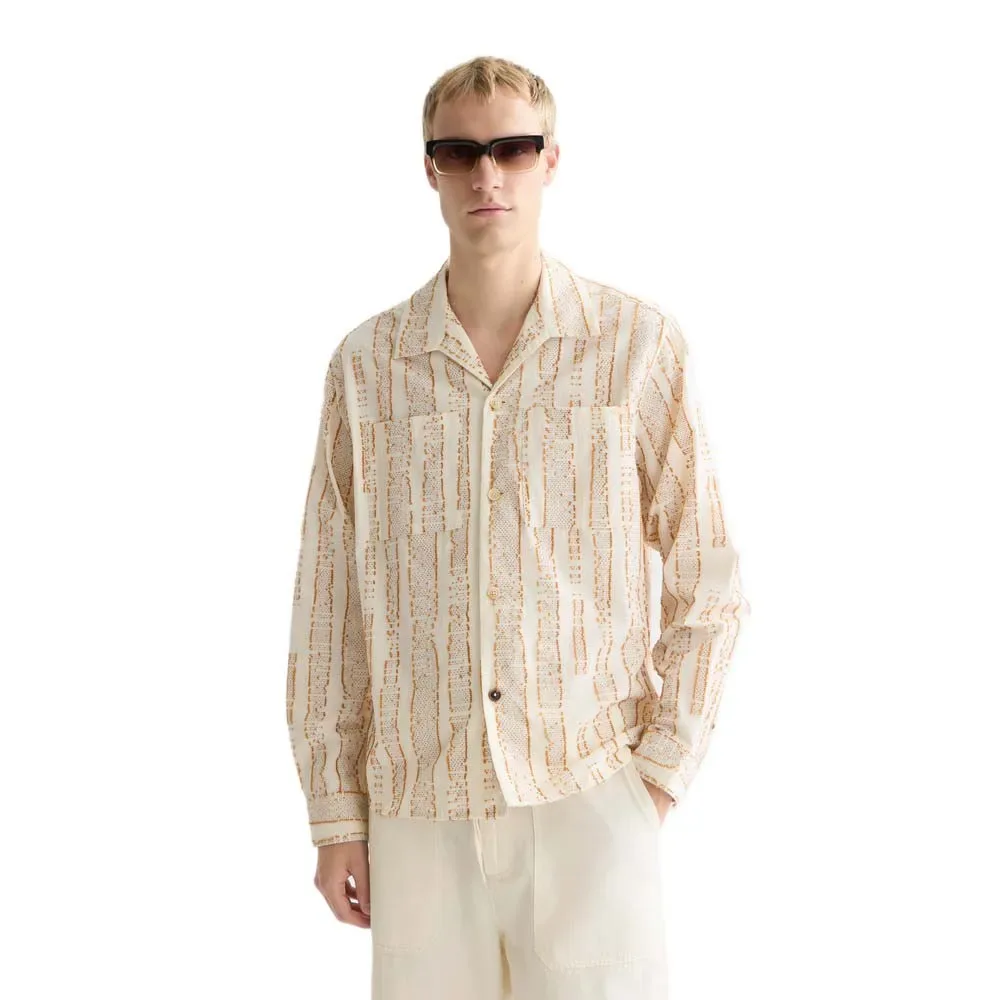 Camicia A Maniche Lunghe 182216 Eggnog XL - Scotch & Soda - FashionsVida