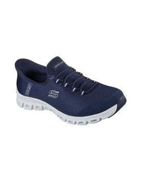 Women's GLIDE-STEP PURSUIT Slip-In Mesh Bungee Navy Size: 7 - Navy - Size: 7 - Debenhams - FashionsVida