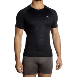 Maglietta A Maniche Corte Performance Black L