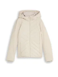 Giacca trapuntata leggera beige XXL