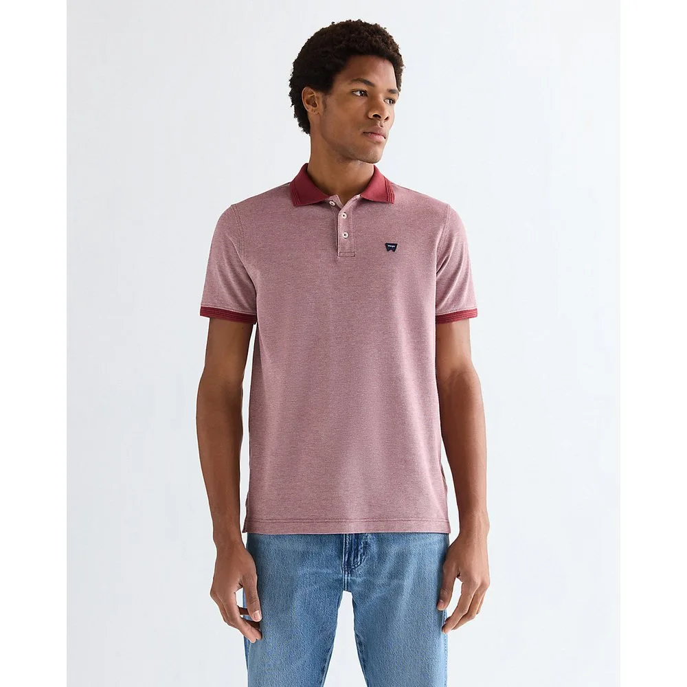 Polo de hombre de manga corte y corte regular - Wrangler - FashionsVida