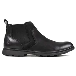 Tyrone Memory Foam Mens - Black Leather - Size Uk 10