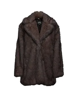 Jacke in Felloptik ONLDAWN braun L Damen - Only - FashionsVida