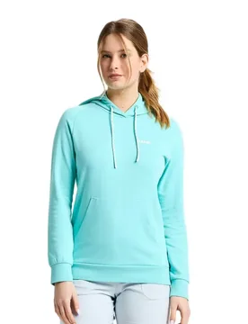 Logo Hoodie Shore Blue XS Women - SLAM - FashionsVida