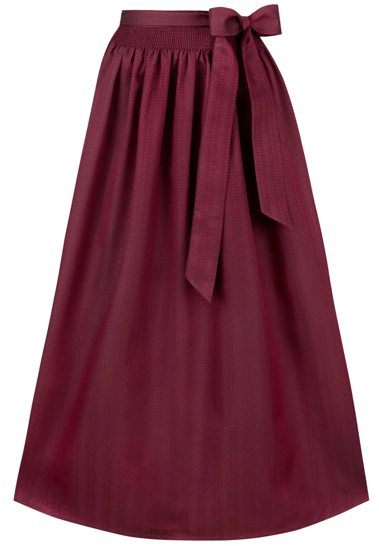 Dirndlschürze Annika (bordeaux, Gr. 2 (40-44)) von für Damen, Neue Kollektion, 75% Polyester, 25% Baumwolle - Stockerpoint - FashionsVida