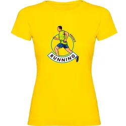 Maglietta A Maniche Corte Runner Yellow S