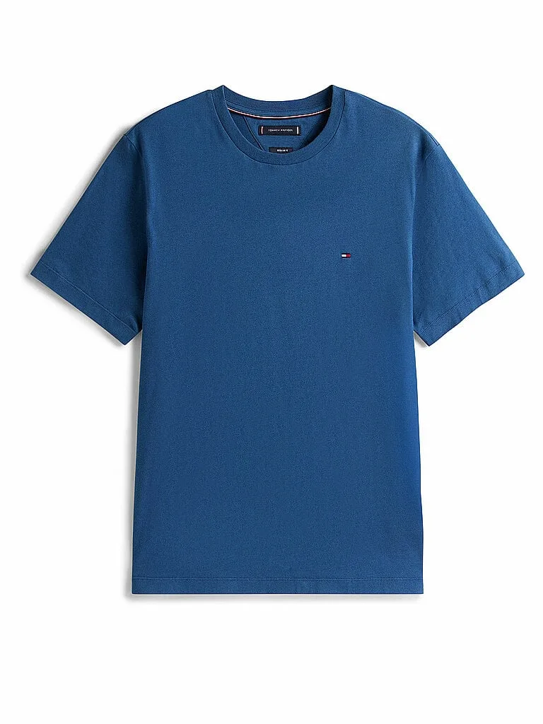 T-Shirt blau L Herren - Tommy hilfiger - FashionsVida