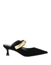 Mules & Zuecos Mujer Negro 36,37,38,39,40 Mujer