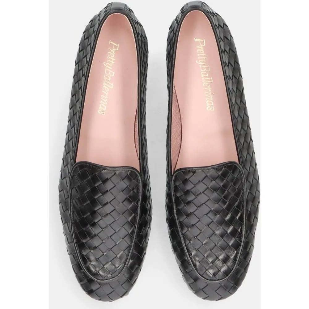 Loafers faye de mujer en napa entrelazada - Pretty Ballerinas - FashionsVida