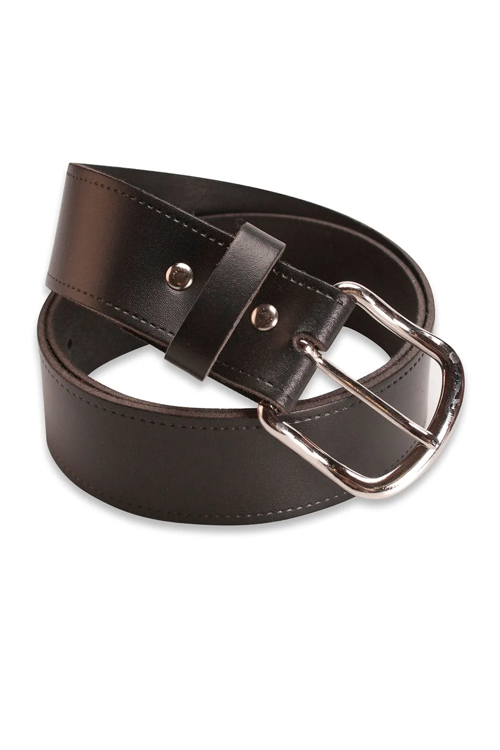 Womens Leather Belt 1. 5" Width - - Size: S - Hawkdale - FashionsVida