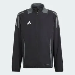 Giacca da rappresentanza Tiro 24 Competition Junior 11-12A Black / Team Dark Grey