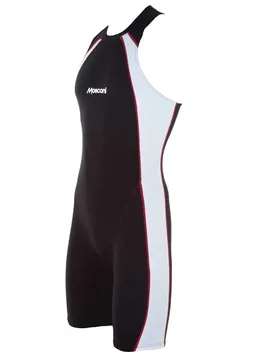 Tri Band Sleeveless Trisuit Black / White 12 Years Boys - Mosconi - FashionsVida