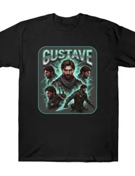 Gustave Clair Obscur Expedition 33 Gift Clothes for RPG gamer 100% cotton printed tee Short Sleeve Graphic T-Shirt All size tops - Aliexpress - FashionsVida