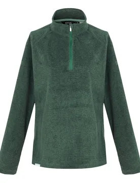 Womens/ladies Pimlo Half Zip Fleece (Rainforest) - Green - Size 8 Uk - Regatta - FashionsVida