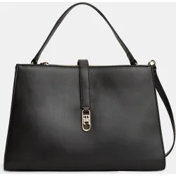 Bolso estilo satchel en color