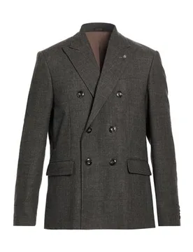 Blazer Herren Braungrau 48,50 Herren - OFFICINA 36 - FashionsVida