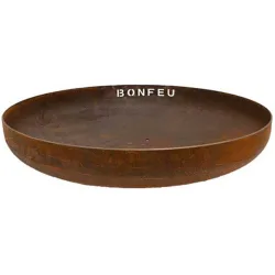 Brasero de Leña Bonbowl Acero Corten Ø 80 cm