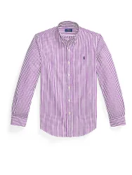 Camicia Custom Fit viola L