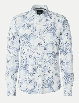 JOOP! Leinenhemd Weiß 39 - Joop! - FashionsVida