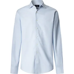 Camicia A Maniche Lunghe Ess Texture Sky Blue XL
