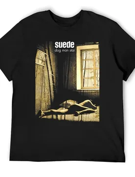 SUEDE DOG MAN STAR 1994 album cover T-Shirt oversizeds custom shirt anime fitted t shirts for men - Aliexpress - FashionsVida