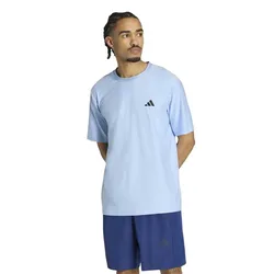 T-shirt à Manches Courtes Workout Essentials Flex Glow Blue Mel S