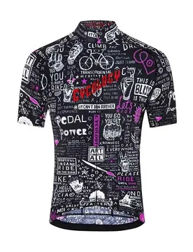Maillot à Manches Courtes Bike Graffiti - Cycology - FashionsVida