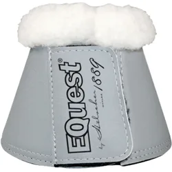 EQuest Hufglocken mit Fell, grey M