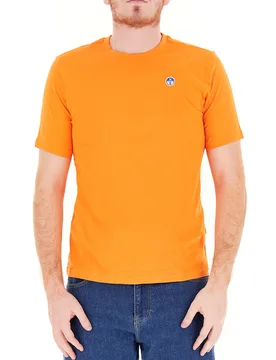 T-shirt in cotone ARANCIO CHIARO XL - North Sails - FashionsVida