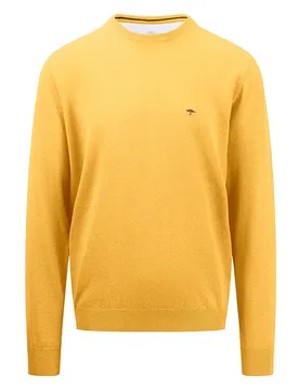 Maglione Superfine Vivid Yellow M - Fynch Hatton - FashionsVida