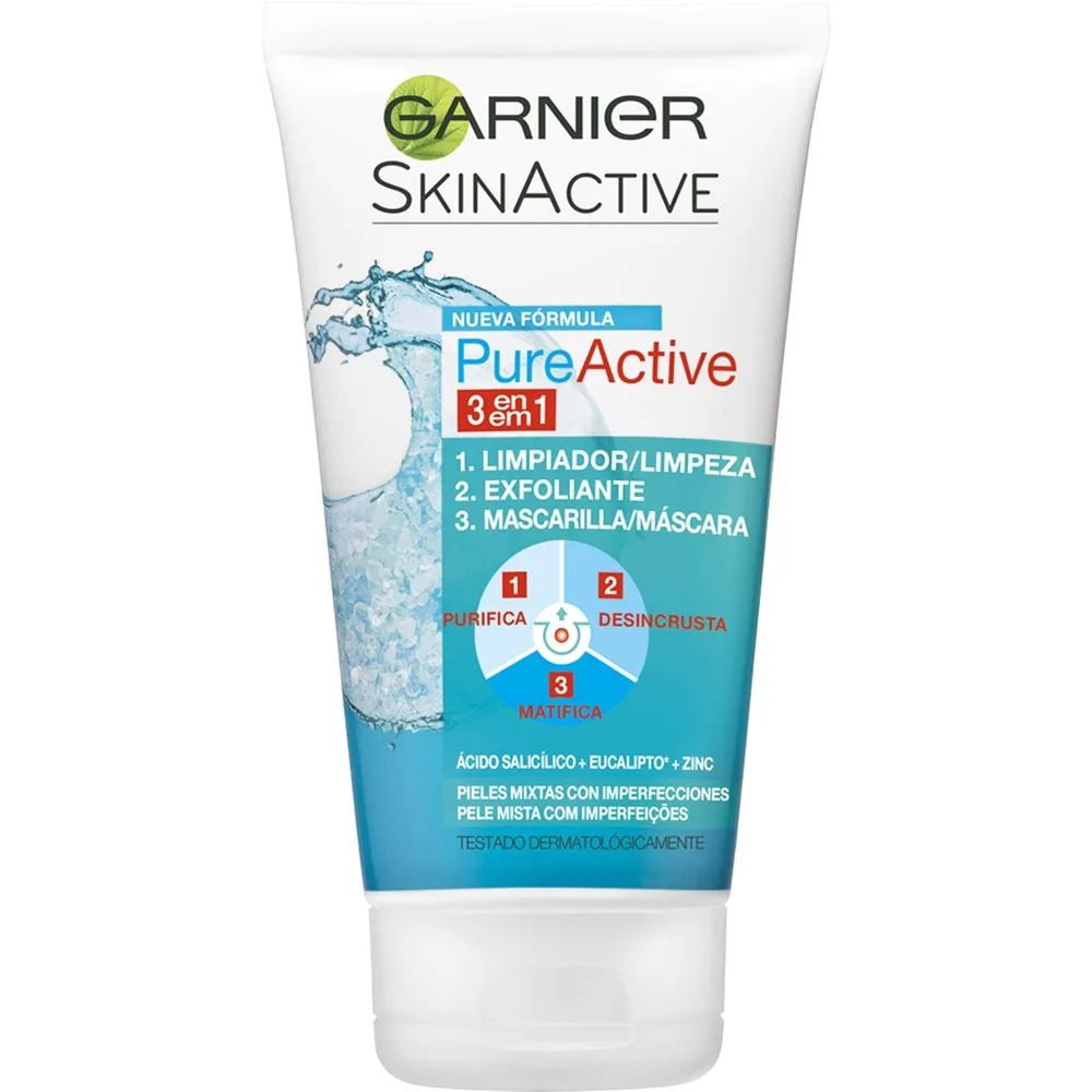 Gel limpiador 3 en 1 Skin Active - Garnier - FashionsVida