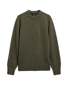 Barbour Pullover NEWTOWN oliva L - Barbour - FashionsVida