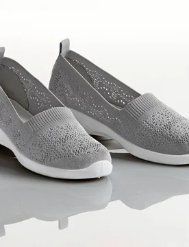 Pagen Textilschuh "Josy" grau - 3Pagen - FashionsVida