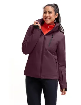 Veste Straja Rich Soil / Black 40 - Maier Sports - FashionsVida