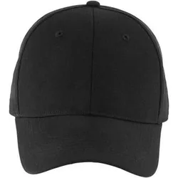 Schirmmütze Blaze Black - 6-Panel-Baumwollkappe Einheitsgrösse Male
