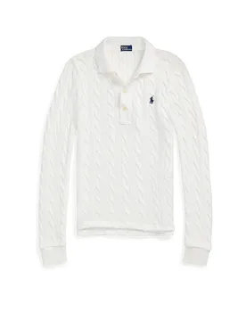 POLO Poloshirt weiss XL Damen - Ralph Lauren - FashionsVida