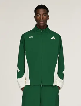 Giacca da allenamento x arte antwerp Z.N.E. Material Mix Full-Zip XL Amazon Green / Off White - Adidas - FashionsVida