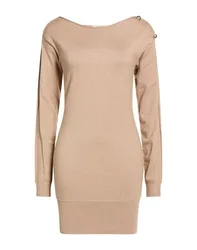 Mini-Kleid Damen Beige L,S Damen