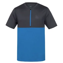 Maglietta A Maniche Corte Sanvi Asphalt / French Blue Mel