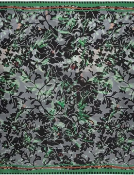 Pañuelo de mujer seda diseño floral - Roberto Verino - FashionsVida