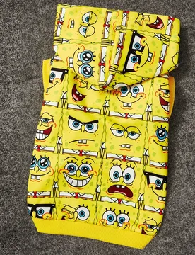 Pieza Sudadera con capucha para mascotas con estampado de dibujos animados, ropa para gatos, ropa para perros, talla XXS-XXXXL, extra pequeña, extra - Shein - FashionsVida