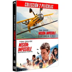 Dvd Mission Impossible Dead Reckoning Part One + Part Two Black / Red One Size unisex