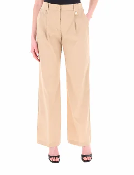 Pantalone con pinces BEIGE 44 - Liu jo - FashionsVida