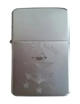 Feuerzeug Z-Plus Gas mit Gravur Deutsche Marine Default Title adult - Bundeswehr Original - FashionsVida