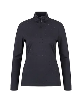 Camiseta interior con cremallera de jersey suave para mujer negro 42 - Sportalm - FashionsVida